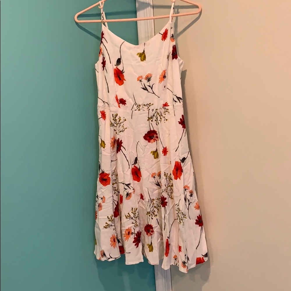 Floral print dress